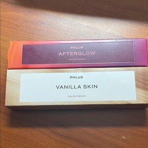 PHLUR Afterglow and Vanilla Skin Eau de Parfum Set